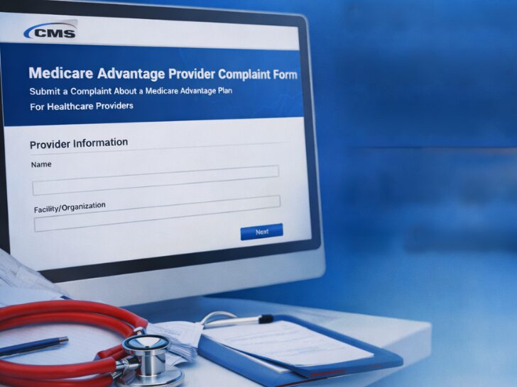 CMS Launches New Medicare Advantage Provider Complaint Form